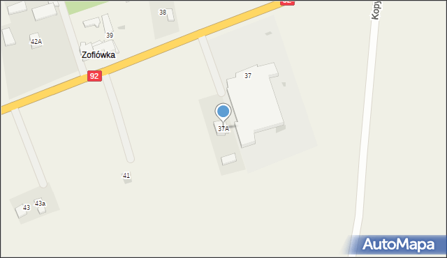 Kopytów, Kopytów, 37A, mapa Kopytów