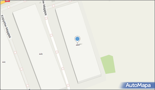 Kopytów, Kopytów, 44A, mapa Kopytów