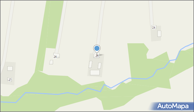 Korabiewice, Korabiewice, 25, mapa Korabiewice