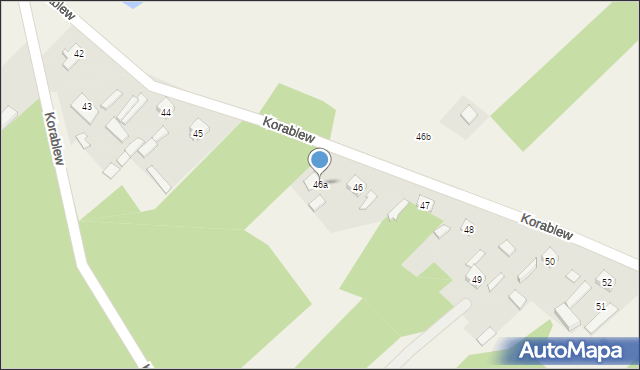 Korablew, Korablew, 46a, mapa Korablew