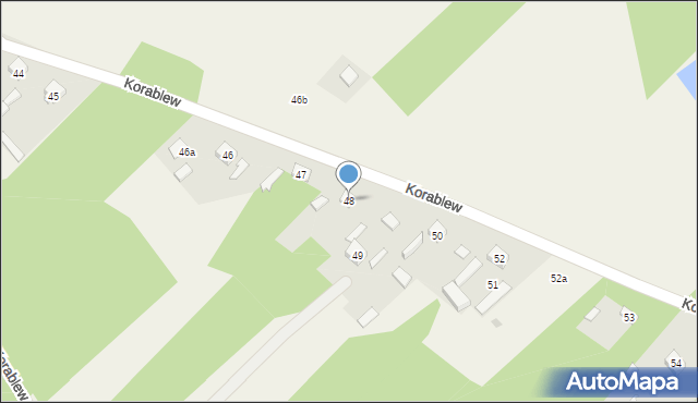 Korablew, Korablew, 48, mapa Korablew
