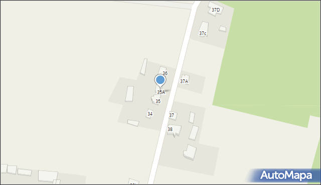 Korboniec, Korboniec, 35A, mapa Korboniec