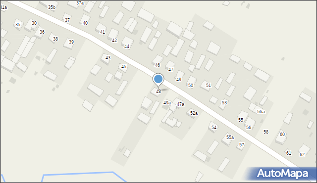 Korchów Pierwszy, Korchów Pierwszy, 48, mapa Korchów Pierwszy