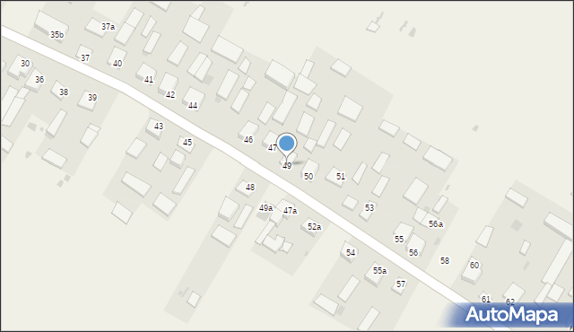 Korchów Pierwszy, Korchów Pierwszy, 49, mapa Korchów Pierwszy