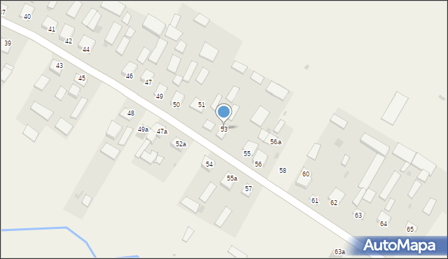 Korchów Pierwszy, Korchów Pierwszy, 53, mapa Korchów Pierwszy