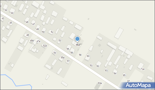 Korchów Pierwszy, Korchów Pierwszy, 56a, mapa Korchów Pierwszy