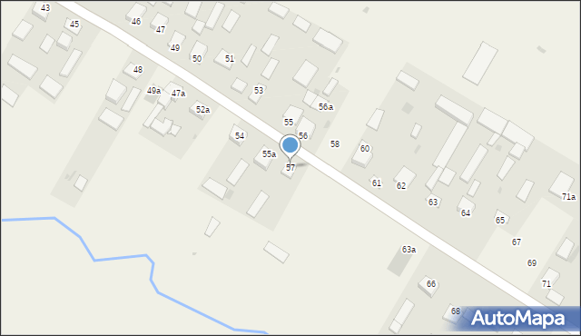 Korchów Pierwszy, Korchów Pierwszy, 57, mapa Korchów Pierwszy