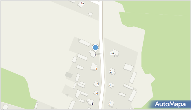 Korczaki, Korczaki, 1, mapa Korczaki