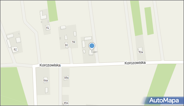 Korczowiska, Korczowiska, 54, mapa Korczowiska