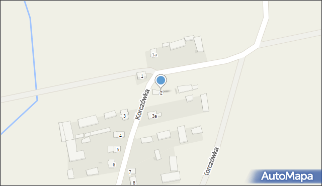 Korczówka, Korczówka, 2, mapa Korczówka