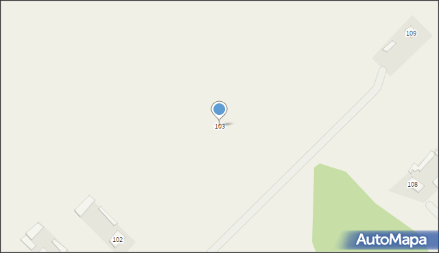 Korczówka, Korczówka, 103, mapa Korczówka