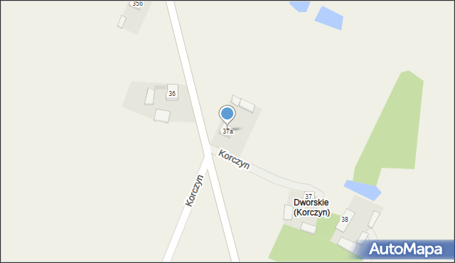 Korczyn, Korczyn, 37a, mapa Korczyn