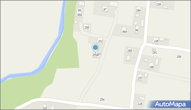 Korczyna, Korczyna, 201a, mapa Korczyna