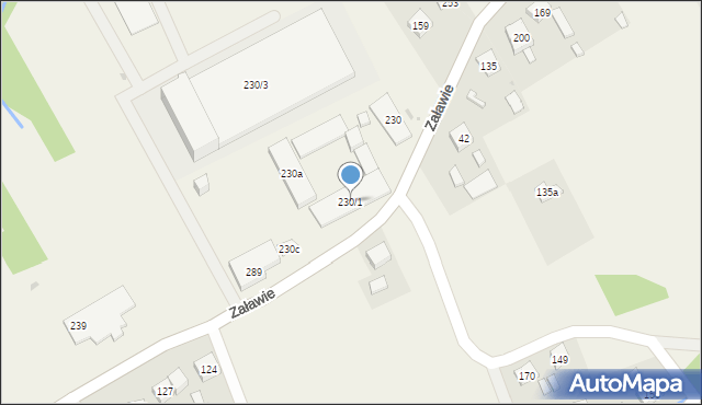 Korczyna, Korczyna, 230/1, mapa Korczyna