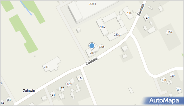 Korczyna, Korczyna, 289, mapa Korczyna