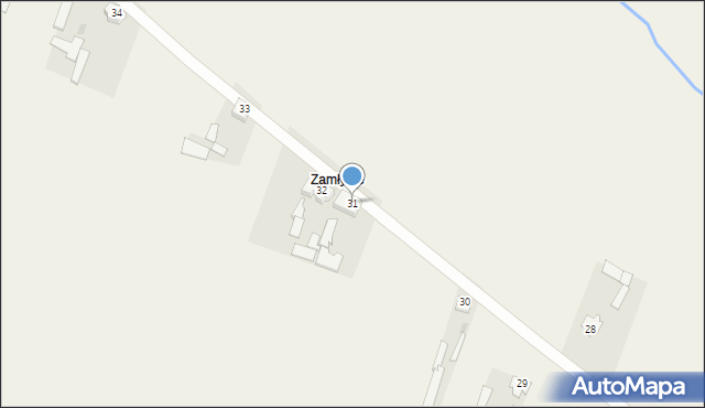 Kornaciska, Kornaciska, 31, mapa Kornaciska