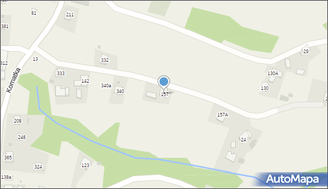 Kornatka, Kornatka, 157, mapa Kornatka