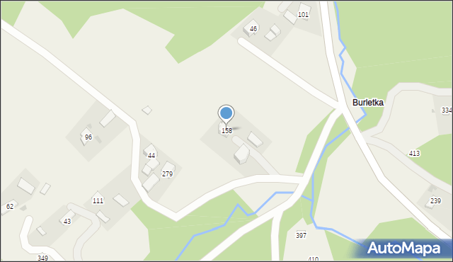 Kornatka, Kornatka, 158, mapa Kornatka