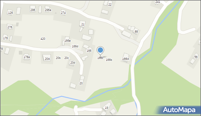 Kornatka, Kornatka, 166c, mapa Kornatka