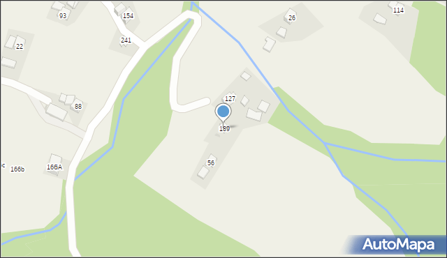 Kornatka, Kornatka, 189, mapa Kornatka