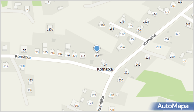 Kornatka, Kornatka, 355, mapa Kornatka