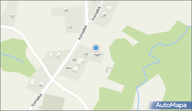Kornatka, Kornatka, 378a, mapa Kornatka