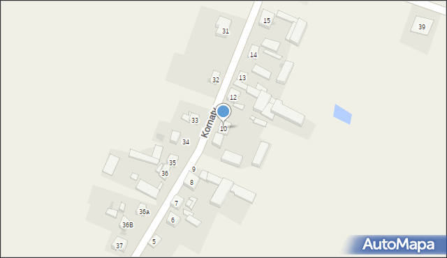 Kornaty, Kornaty, 10, mapa Kornaty