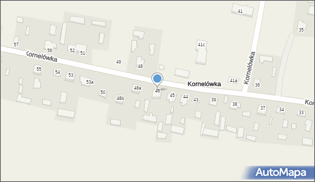 Kornelówka, Kornelówka, 46, mapa Kornelówka