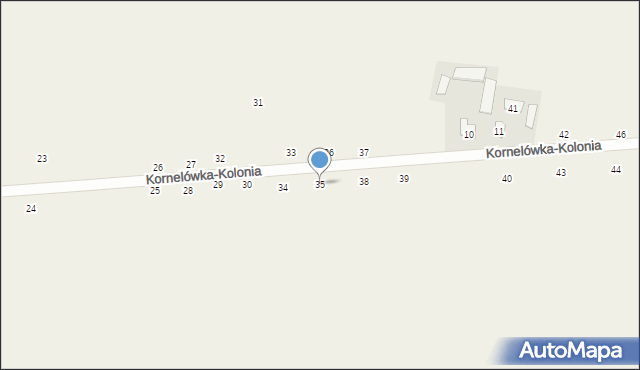 Kornelówka-Kolonia, Kornelówka-Kolonia, 35, mapa Kornelówka-Kolonia