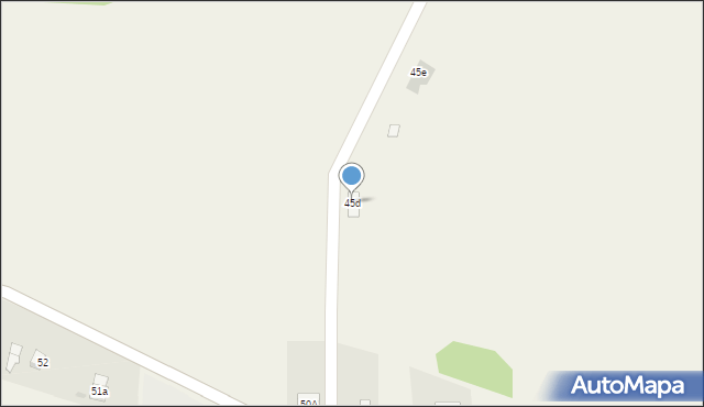 Korniaktów Północny, Korniaktów Północny, 45d, mapa Korniaktów Północny