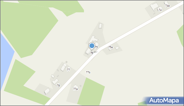 Korniaktów Północny, Korniaktów Północny, 76, mapa Korniaktów Północny