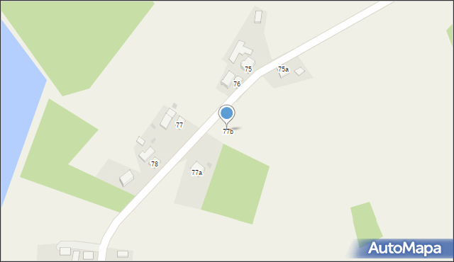 Korniaktów Północny, Korniaktów Północny, 77b, mapa Korniaktów Północny
