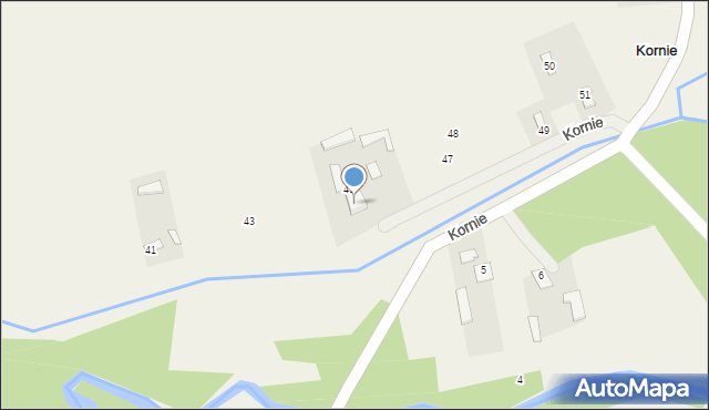 Kornie, Kornie, 46, mapa Kornie