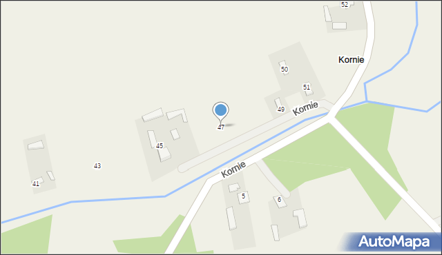 Kornie, Kornie, 47, mapa Kornie