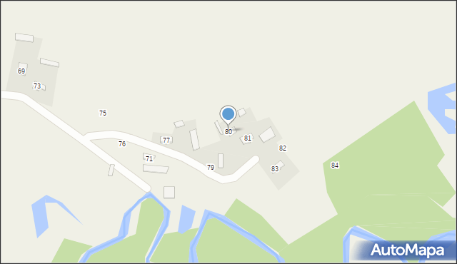 Kornie, Kornie, 80, mapa Kornie
