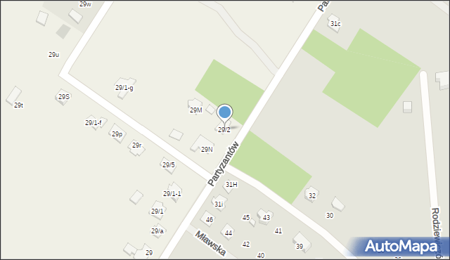 Korpele, Korpele, 29/2, mapa Korpele