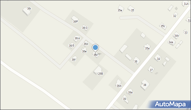 Korpele, Korpele, 36c, mapa Korpele