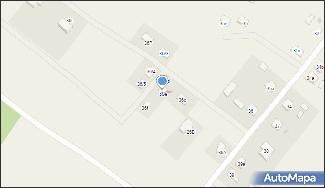 Korpele, Korpele, 36e, mapa Korpele