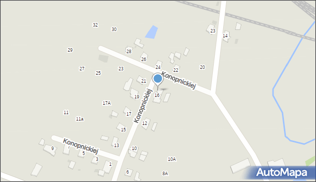 Korsze, Konopnickiej Marii, 18, mapa Korsze