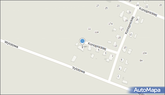Korsze, Konopnickiej Marii, 9, mapa Korsze