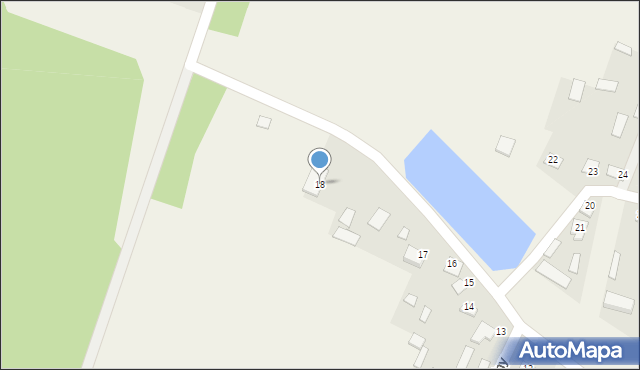 Koryciny, Koryciny, 18, mapa Koryciny