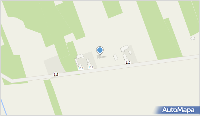 Koryciska, Koryciska, 111a, mapa Koryciska