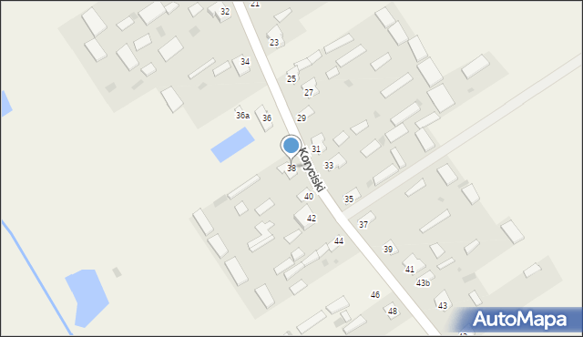 Koryciski, Koryciski, 38, mapa Koryciski