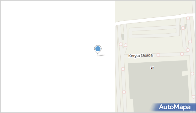 Koryta Osada, Koryta Osada, 11, mapa Koryta Osada