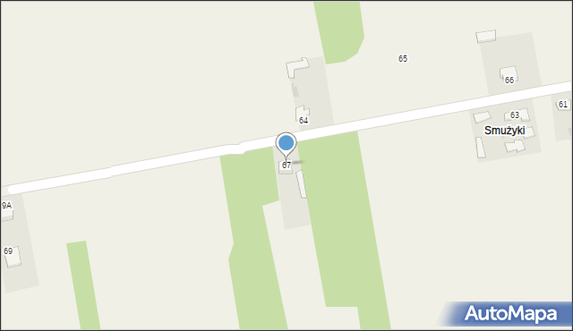 Korytków, Korytków, 67, mapa Korytków