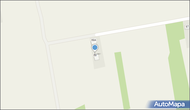 Korytków, Korytków, 69, mapa Korytków