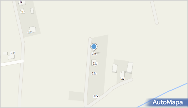 Korytków, Korytków, 22e, mapa Korytków