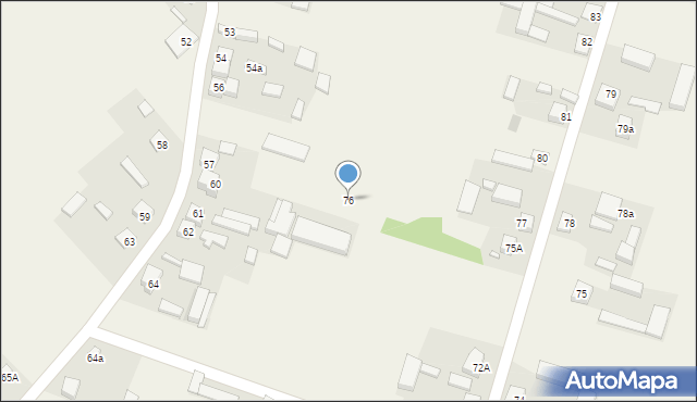 Korytno, Korytno, 76, mapa Korytno
