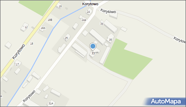 Korytowo, Korytowo, 33, mapa Korytowo