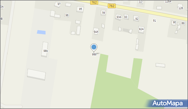 Korzecko, Korzecko, 94b, mapa Korzecko